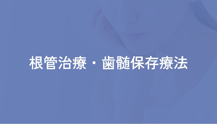 根管治療・歯髄保存療法